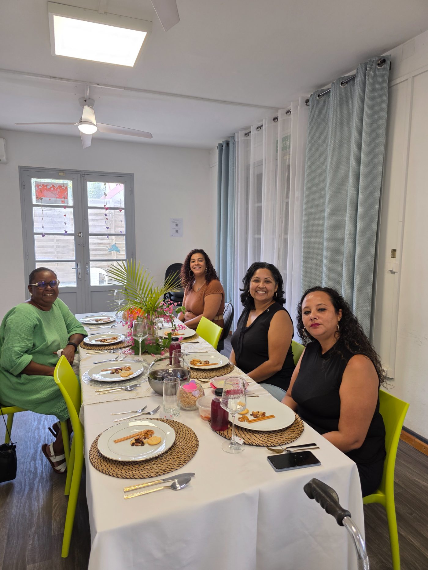 Apprenantes au centre de Saint Louis